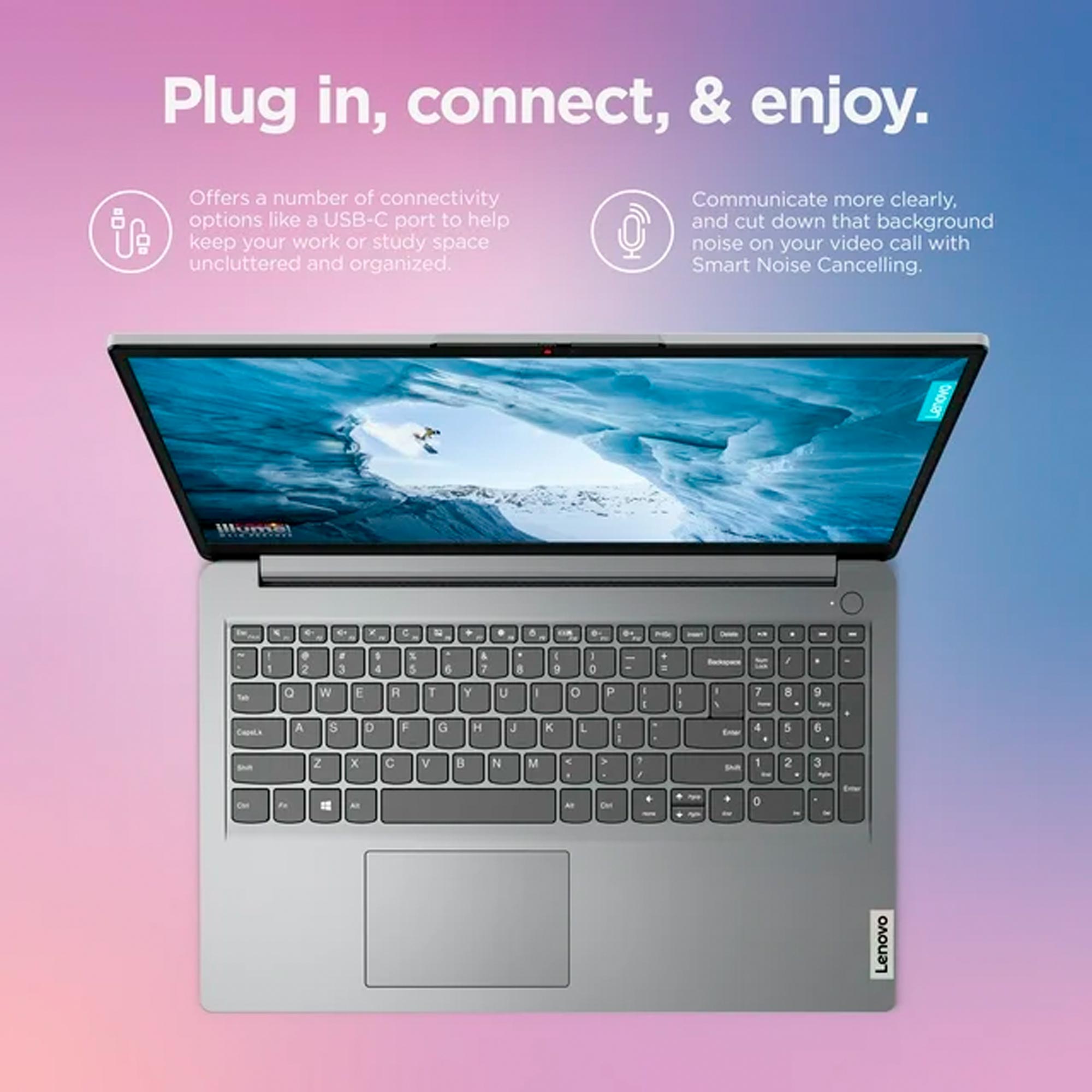 Lenovo IdeaPad 1i 15.6_, Intel Core i5-1235U, 8GB RAM - Imagen 2