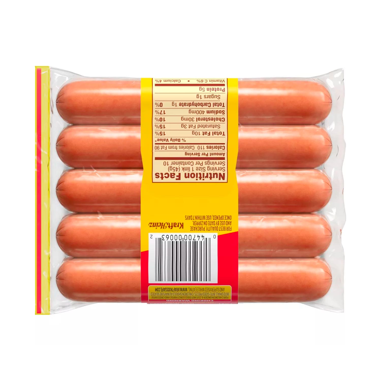 Original Uncured Wieners Hot Dogs - 16oz_10ct - Imagen 3