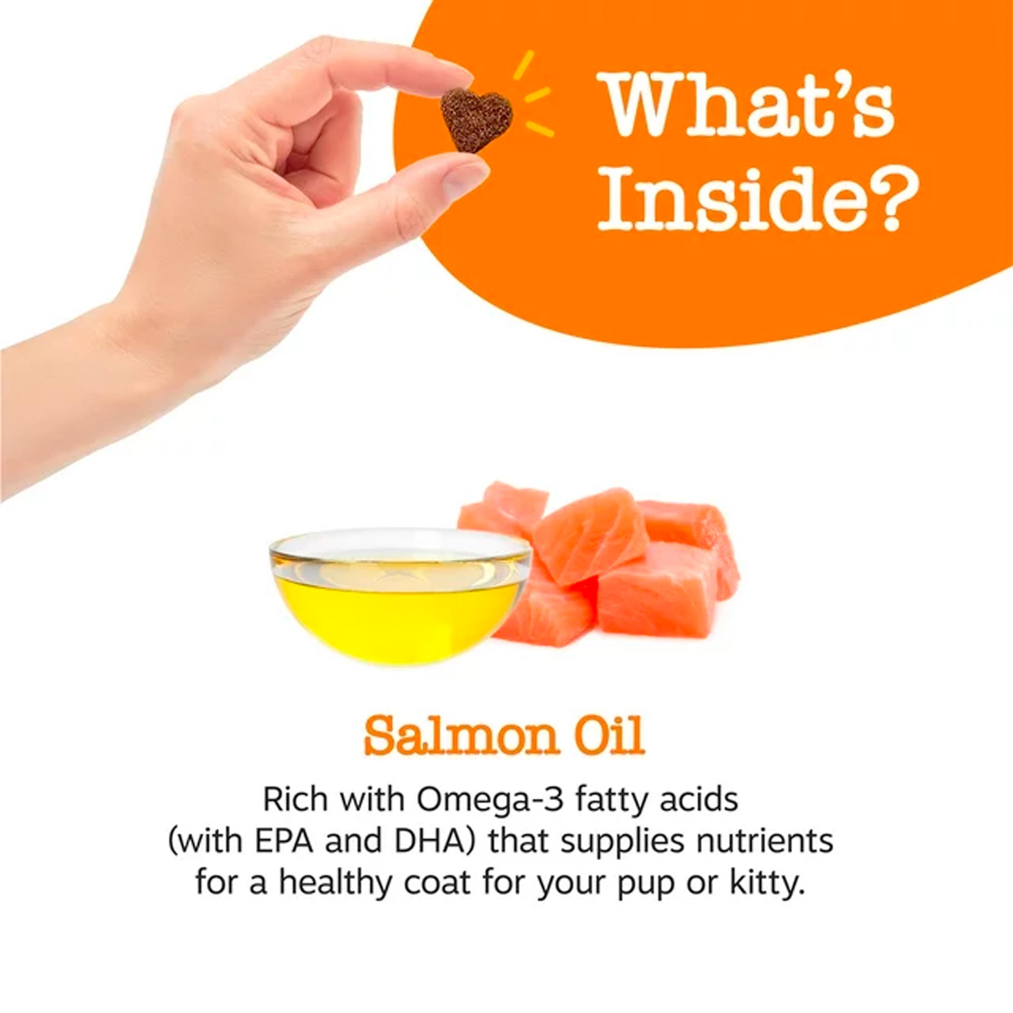 Zesty Paws Pure Wild Alaskan Salmon Oil Liquid Food Supplement for Dogs or Cats, 8 fl oz, Skin Care - Imagen 2