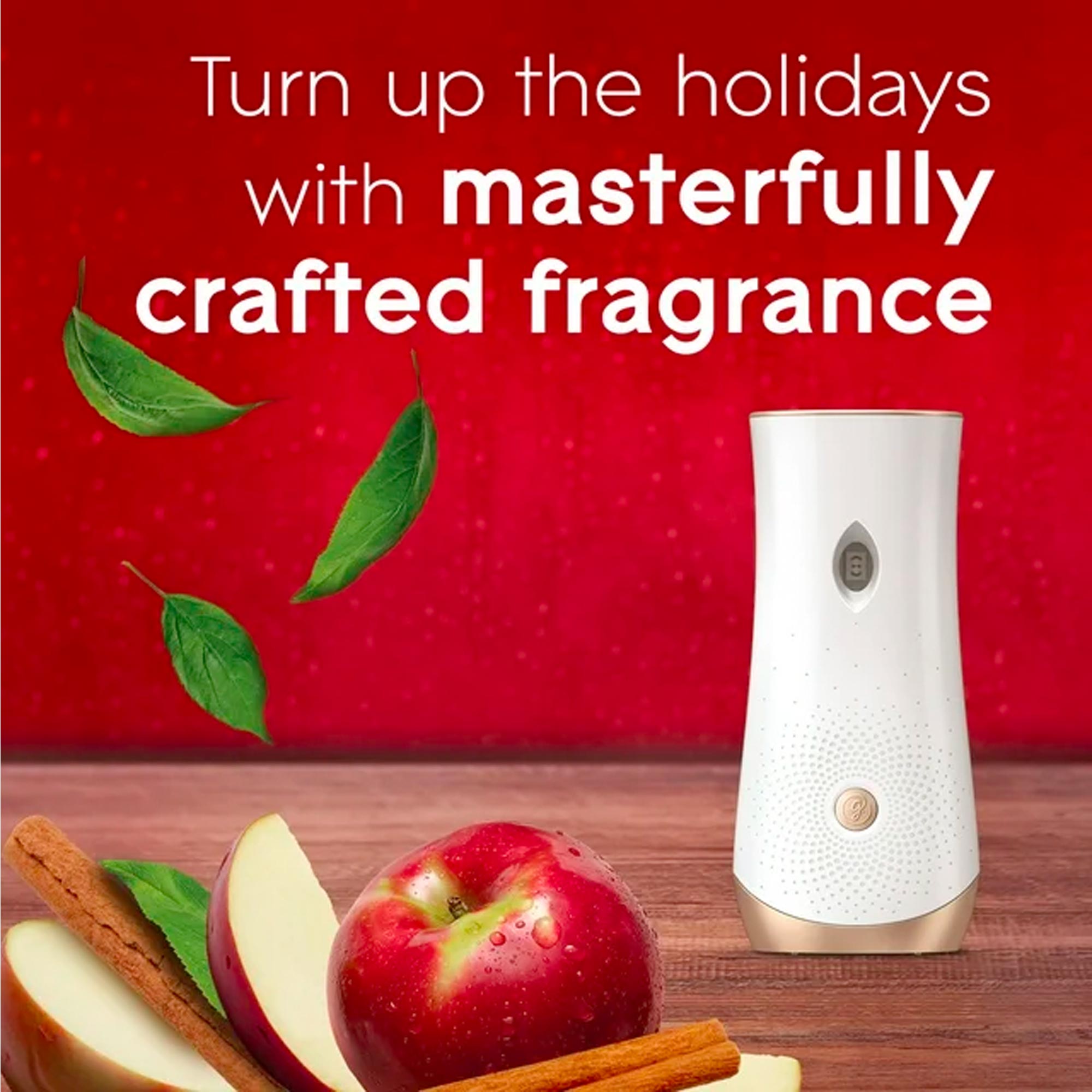 Glade Automatic Spray Refill, Air Freshener, Autumn Spiced Apple, 2 Refills, 6.2 oz Each - Imagen 2