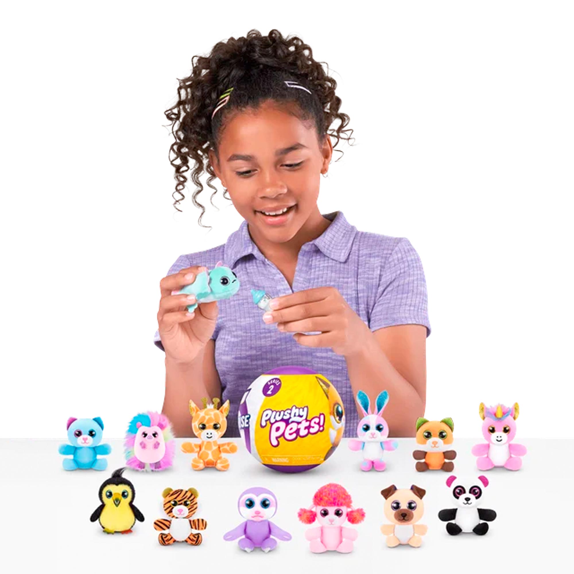 Plushy Pets Series 2 by Zuru Ages 3 and up Plastic Animal Collectibles - Imagen 3