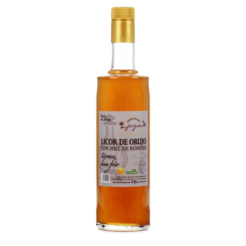 Licor de orujo con miel de romero – 700 ml.