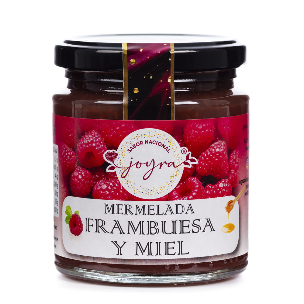 Mermelada de Frambuesa y Miel – 255 gr.