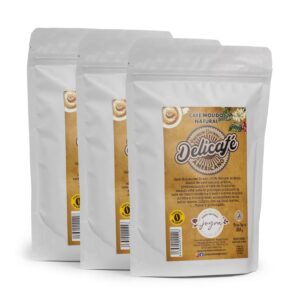 Pack de 3 paquetes de Café Molido Natural Americano – 250 gr.