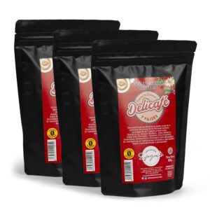 Pack de 3 paquetes de Café En Grano Natural de 7 Países – 250 gr.